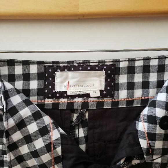 Anthropologie Picnic Gingham Shorts Plaid - Picture 10 of 11